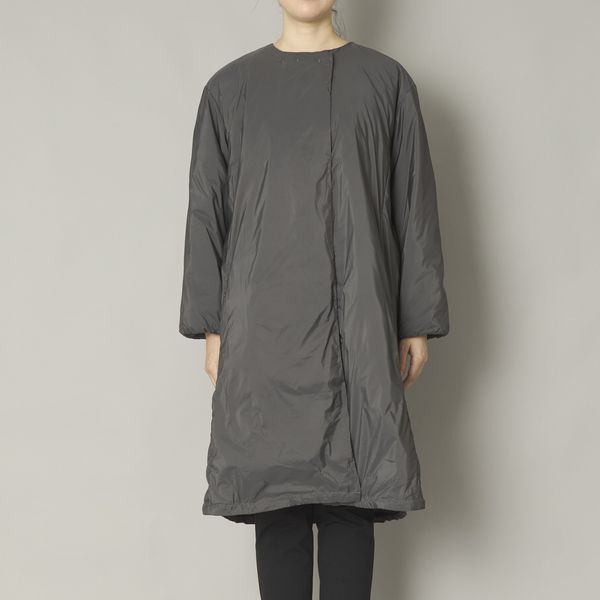 Kilka/家で洗えて羽毛より軽いファイバーダウンコート -軽くてあったか